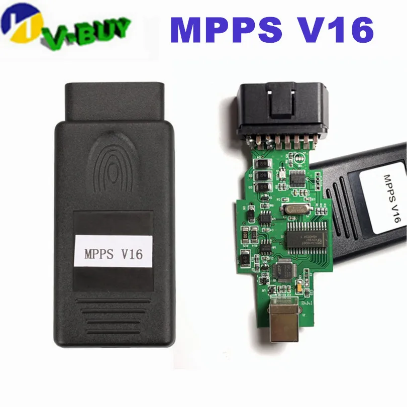 5 шт./лот Лидер продаж ЭБУ чип Тюнинг MPPS V16 для EDC15 EDC16 EDC17 контрольная чтения и записи памяти CAN мигающий указатель Remapper инструмент ECU