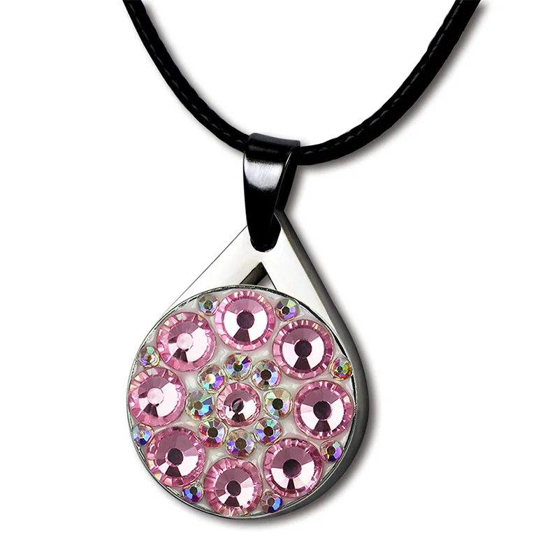 Buy Crystal Ball Marker Golf Necklace for Ladies
