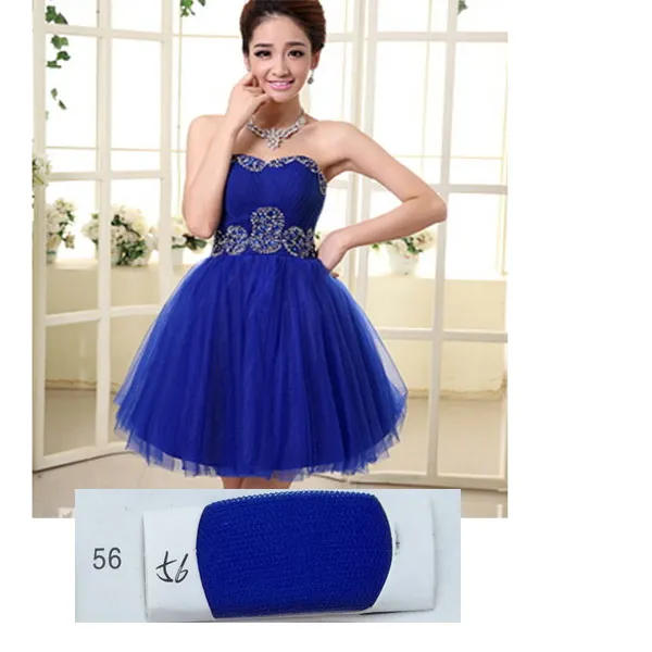 Ladybeauty/; платье для сестер; короткое вечернее платье; топ-труба; короткие дизайнерские вечерние платья на шнуровке; платье для выпускного вечера; - Цвет: Navy blue
