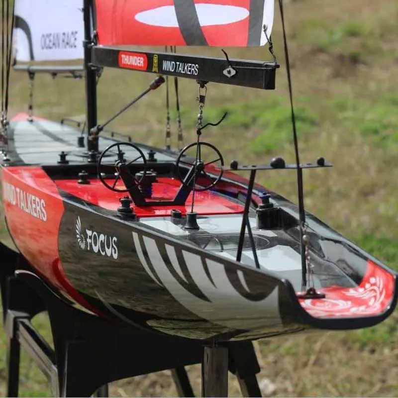 Новый пульт дистанционного управления 100 м игрушки rc модель парусника парусник