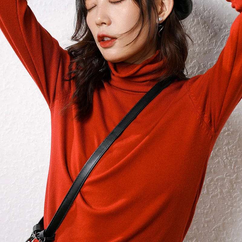 Cashmere sweater woman fashion women turtleneck cashmere sweater women knitted pullover women sweater Casual tops M-XXXL