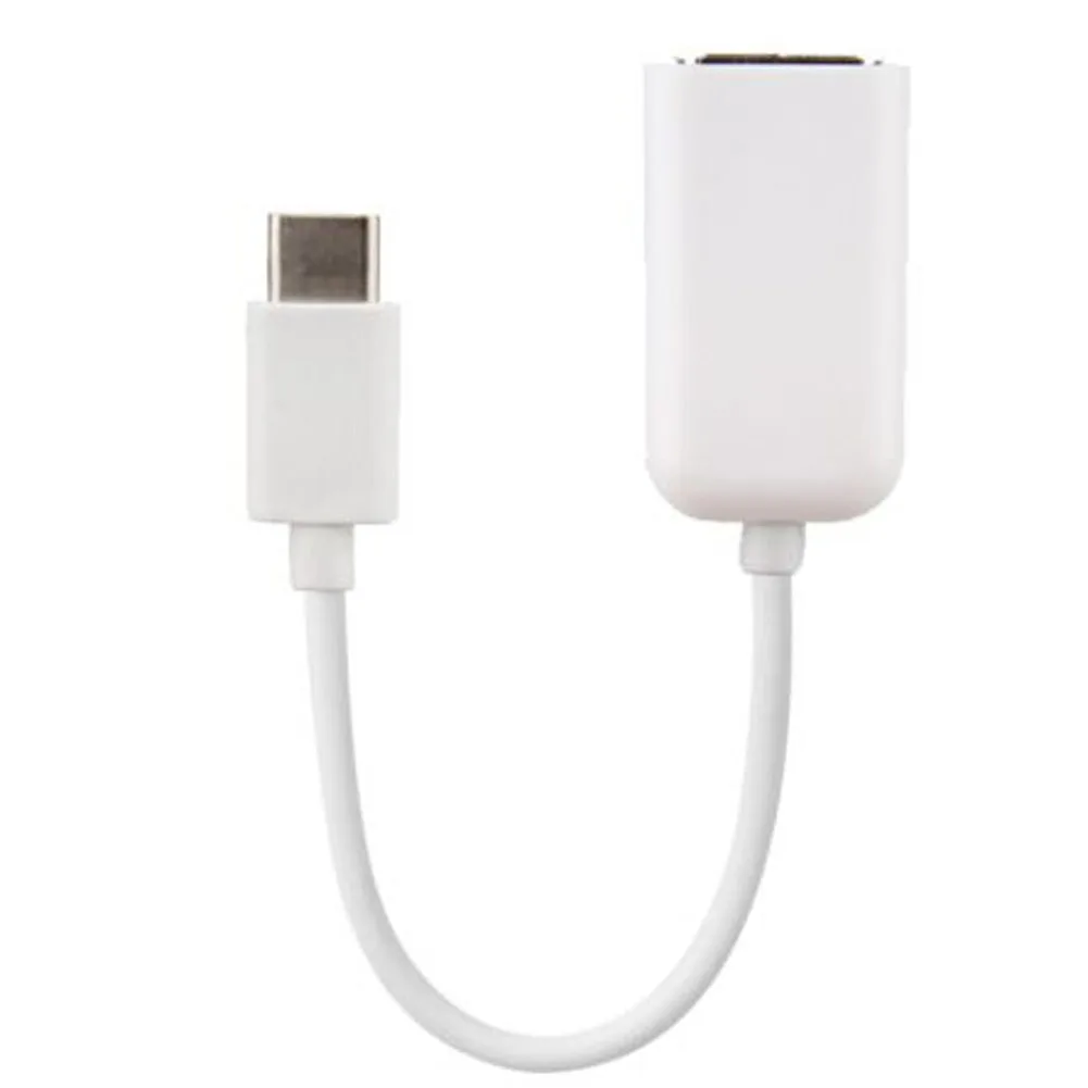 Micro USB OTG кабель адаптер для Android планшет 90 градусов мобильный телефонные кабели - Цвет: WT