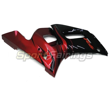 Красный лаковый черный Полный обтекатели для Yamaha R6 год 98 99 00 01 02 1998 1999 2000 2002 пластик мотоциклетный обтекатель abs комплект капоты