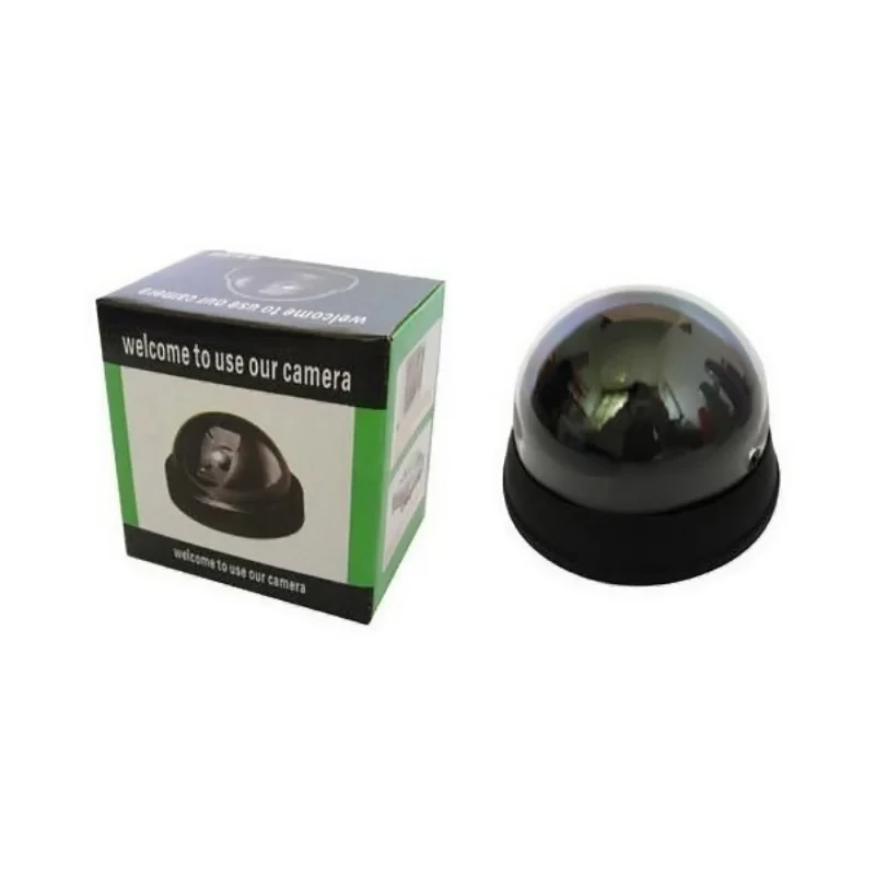 Имитация камеры безопасности поддельные Dome Dummy камера с вспышкой светодиодный свет
