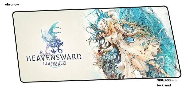 Final fantasy коврик для мыши Компьютерная геймерская масса с узором коврик для мыши 900x400x3 мм популярный Коврик Для Мыши Эргономичный гаджет коврики для Кабинета - Цвет: Size 900x400x3mm