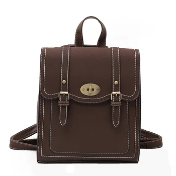 

2018 New Fashion Women Backpack PU Leather School Bag Women Casual Style Women Backpacks Shoulder Bag Women Backpack Purse