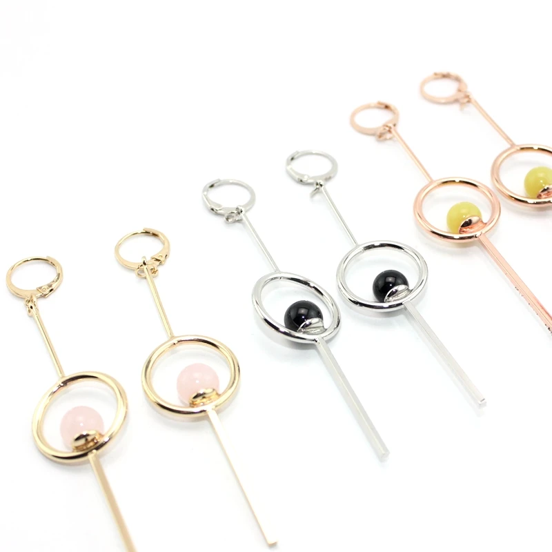 Винтажные серьги подвески для женщин выразительные стильные винтажные Висячие