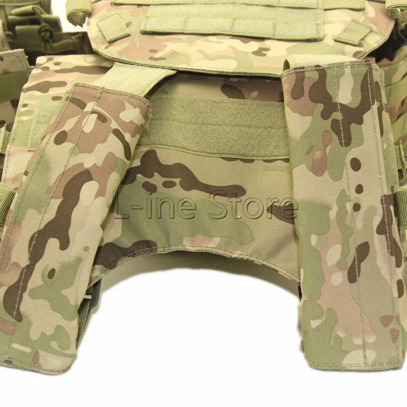 Мультикам Тактический жилет Molle Combat Strike Plate Carrier жилет стальной проволочный Жилет Охотничий Открытый военный инвентарь CP камуфляж