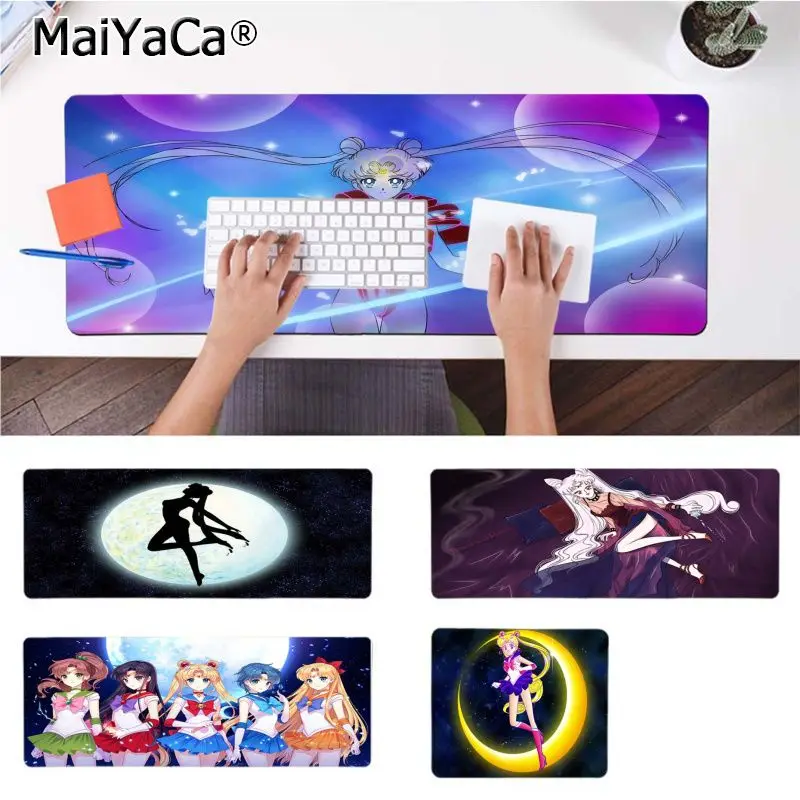 MaiYaCa Сейлор Мун Аниме сексуальный индивидуальный Ноутбук игровой коврик для мыши Удобная мышка коврик игровой коврик для мыши