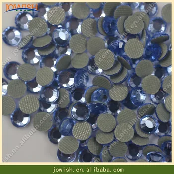 

SS16 Lt Sapphire Glass rhinestones 200gross/bag iron on korean strass, crystal rhinestone for garment decoration
