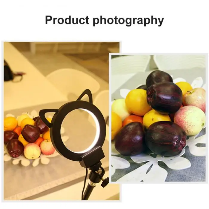 Photography LED Selfie Ring Fill Light Video Live Photo Studio Live Show Light LSMK99