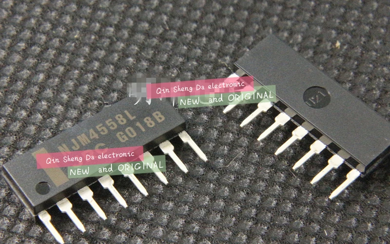 50pcs/lot Njm4558l Njm4558 Jrc4558l Sip8 New And Original - Integrated ...