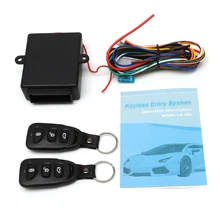 Universal Car Auto Remote Central Kit Door Lock Locking Vehicle Keyless Entry System With Remote Controllers Car Clarm System