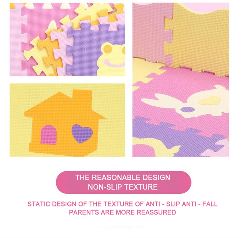 13 foam play mat