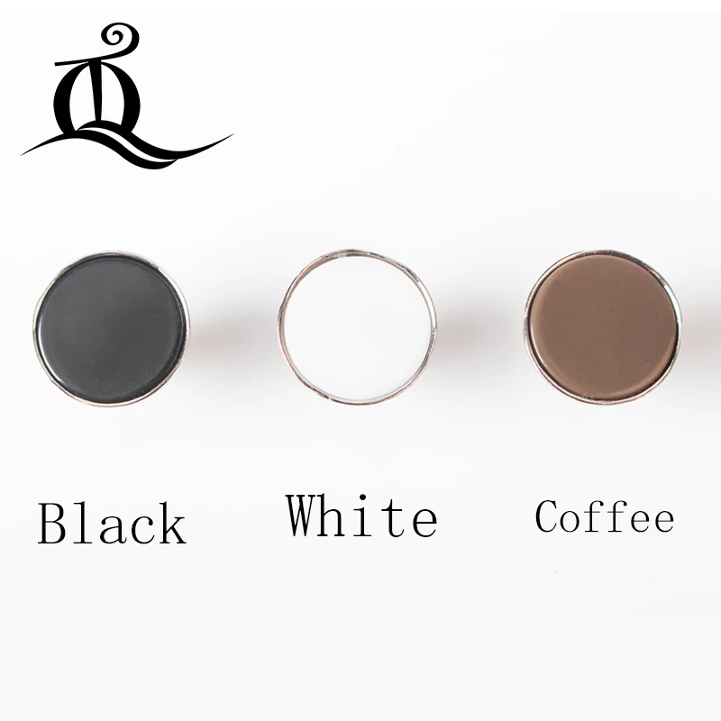 

5pcs 17mm Jeans button metal button female trousers waistline large change small nailless adjustable detachable round i-buckle