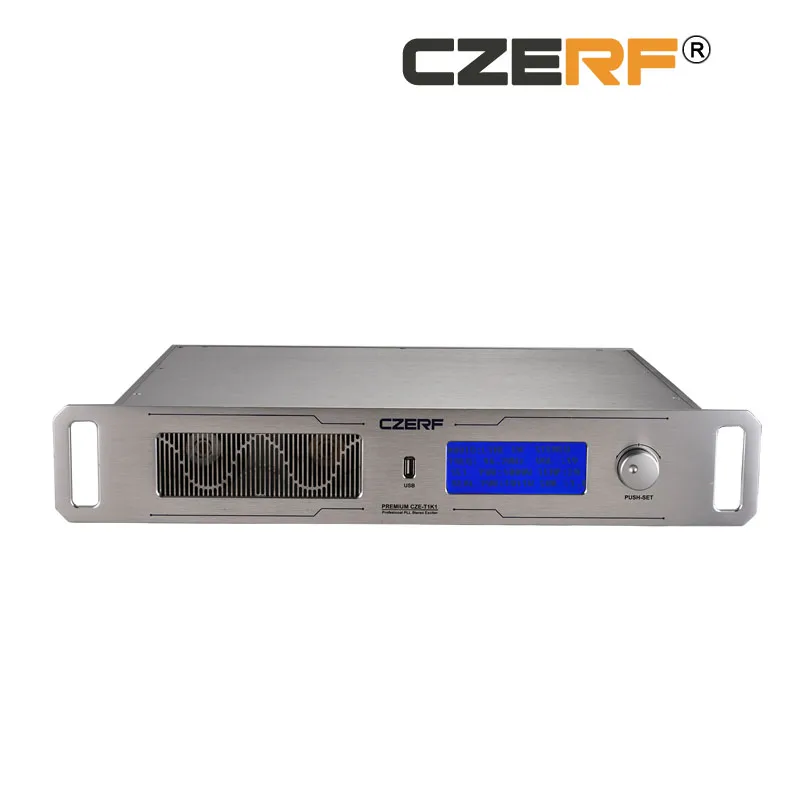 CZE T1K1 1000 Вт 1 кВт беспроводной fm передатчик 87 5 108 МГц Регулируемый моно/стерео