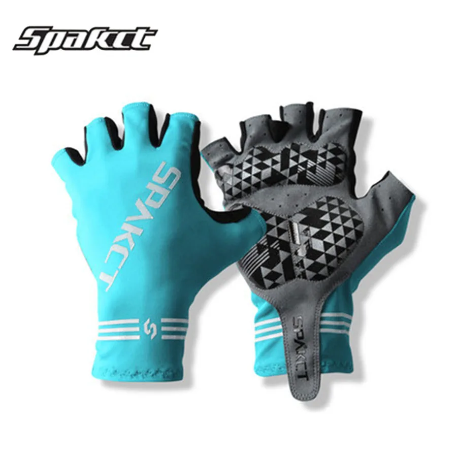 SPAKCT велосипедный велосипед, перчатки, гель-накладка, короткие перчатки для велоспорта с полупальцами, дышащие перчатки для спорта на открытом воздухе, мужские перчатки для горного велосипеда