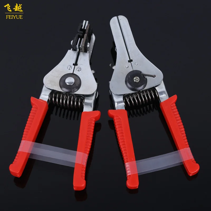 Hot Automatic 7 U0026quot Wire Stripper Wire Stripping Crimping Plier With Cutting Function Black And Red
