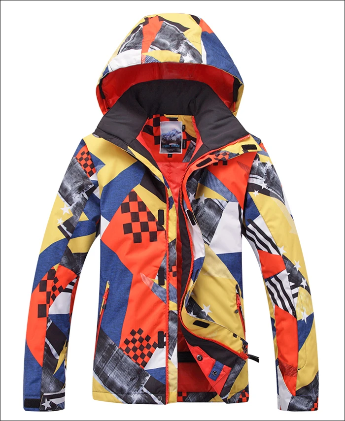 Buy Gsou Snow Men Ski Jacket Double Plate Mens