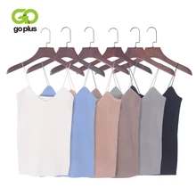 GOPLUS 2019 Sexy Fashion Crop Top Spring Knitted Tank top Striped Women top Vest V neck Tight Camis Female Sleeveless Blouse GOPLUS 2019 Sexy Fashion Crop Top Spring Knitted Tank top Striped Women top Vest V neck Tight Camis Female Sleeveless Blouse