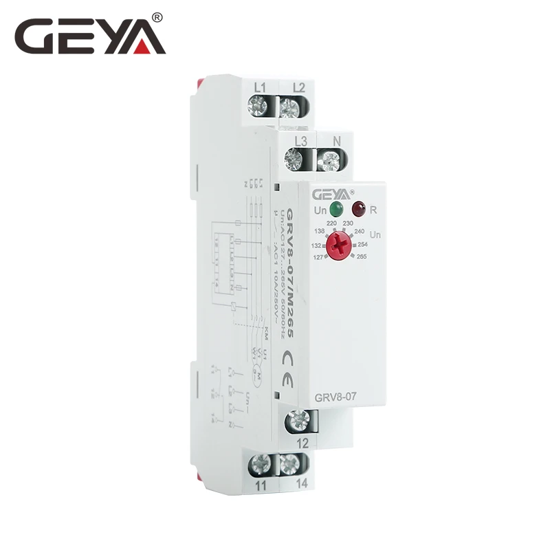 GRV8-03 Voltage Relay Voltage Monitor Relay 3-Phase Sequence/&Failure Protection