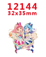 12144 30 шт мультфильм персонаж плоское украшение из смолы PR 6872 - Цвет: 12144