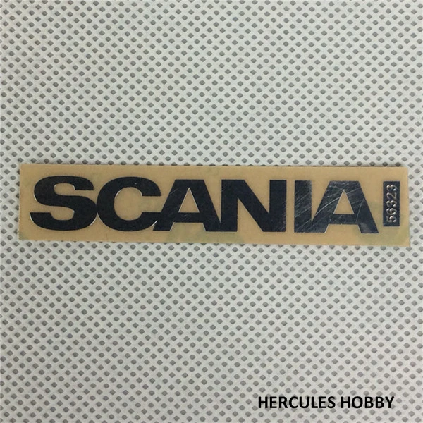

[HERCULES HOBBY] 1/14 Scale Truck Scania Metal Sticker