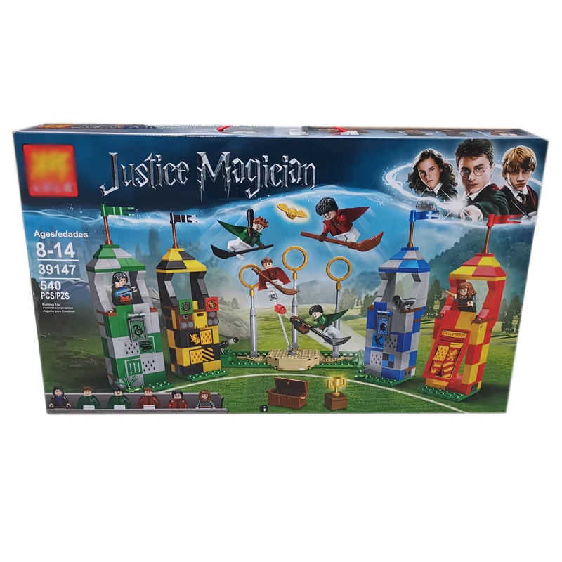 

Legoings Movie Harry Potter Quidditch Match Building Kit Model Block Toys