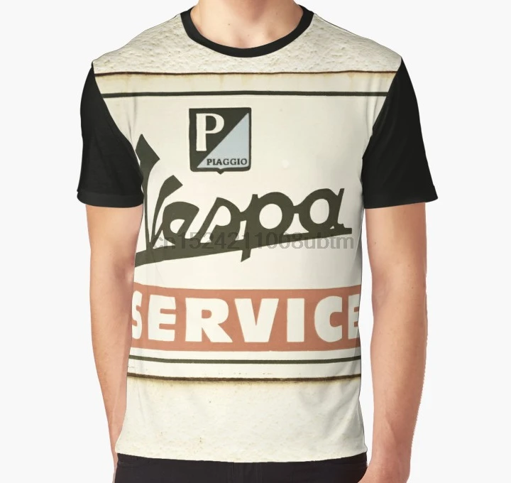 

All Over Print 3D Tshirt Men Funny T Shirt vespa service Graphic T Shirt