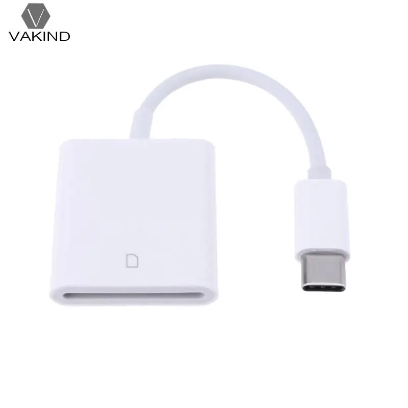 

USB 3.1 Type-C to SD Card Reader Adapter with Cable USB-C Cardreader for Macbook Pro