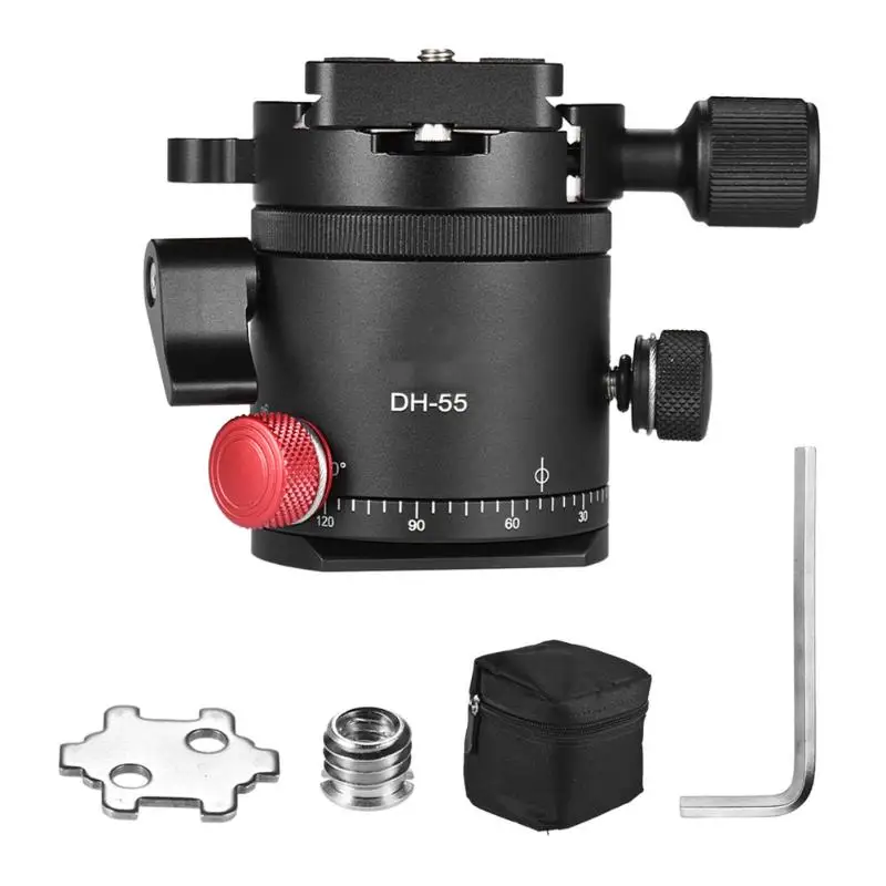 Vanpower DH-55 Indexing Rotator Panoramic Tripod Ball Head With Removable Quick Release Plate 1/4 Vanpower DH-55 Indexing Rotator Panoramic Tripod Ball Head With Removable Quick Release Plate 1/4