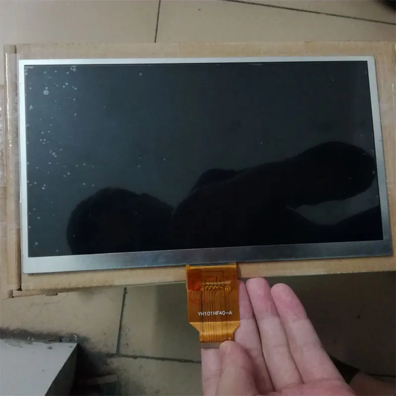 Replacement 10.1 inch 1024x600 40PIN LCD screen for Tablet PC LCD number YH101HF40 A internal