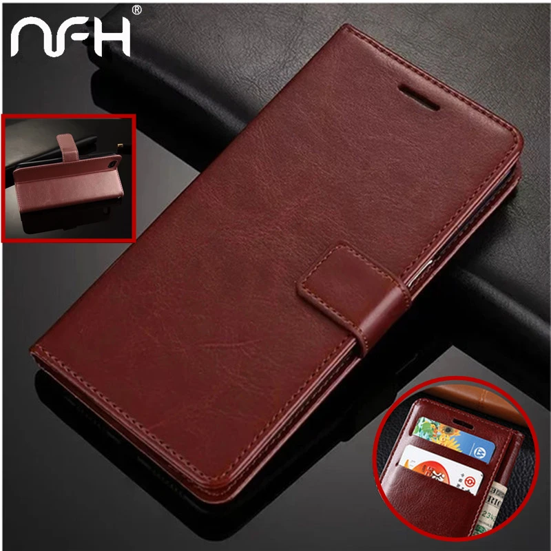 Флип-чехол NFH для iPhone 4 4S 5C 5S роскошный кожаный чехол SE 5SE чехол-кошелек с