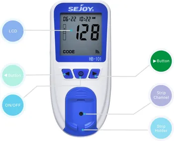 

Portable Handheld Large Screen Hemoglobin Meter