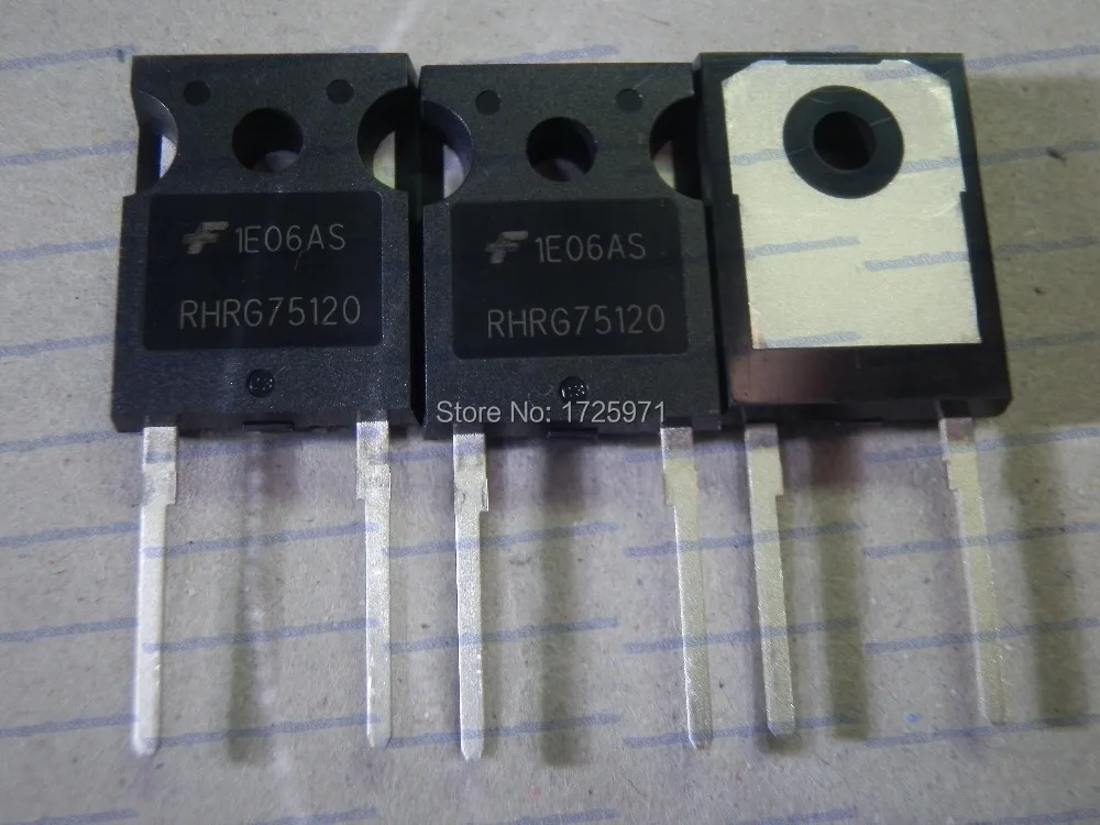 

10PCS/LOT RHRG75120 75A 1200V DIODE GEN PURP TO247