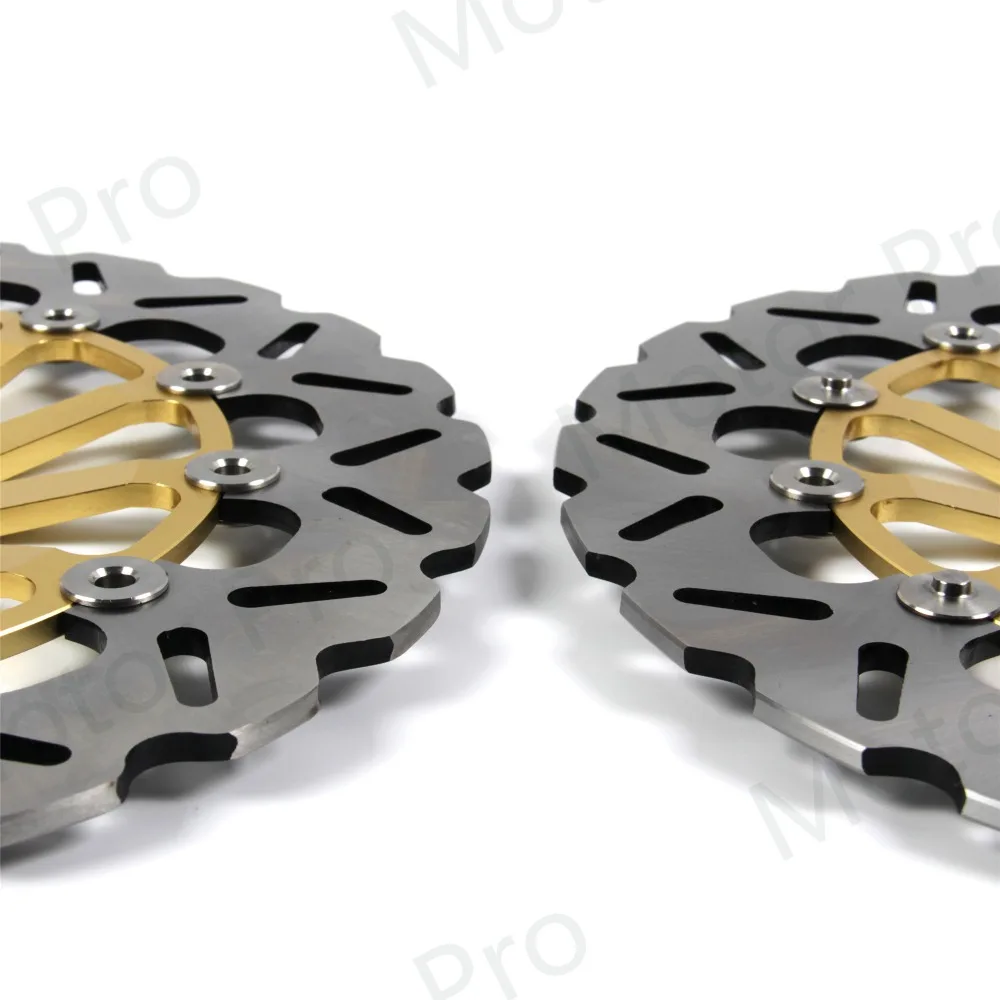 Передний тормозной диск для Ducati DESMOSEDICI 1000RR 2007 2008 2009 1098 S тормозной диск ротор мотоцикл части CNC алюминий 1000 RR