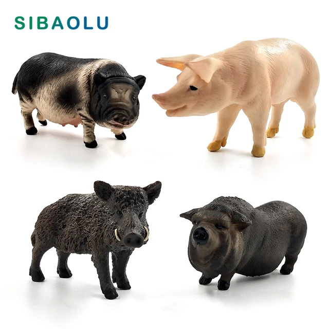 Pig Animals Plastic Outdoor Ornaments & Statues for sale