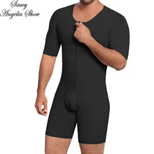 SAUCY ANGELIA мужской корсет сексуальный для похудения гимнастический костюм потоотделение контроль веса Талии Тренажер колготки Корректирующее белье большого размера