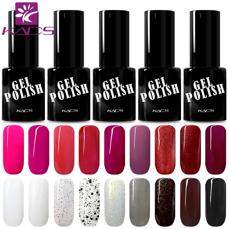 

KADS Nail Gel Polish Soak Off UV LED Gel Nail Polish 9.5ml UV Nail Gel Lacquer Gel Polish Glue nail art manicure vernis glue