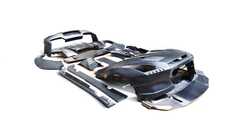 2008-2014 Nissan R35 GTR CBA DBA Bensopra Style Body Kit w LED PCF (2)
