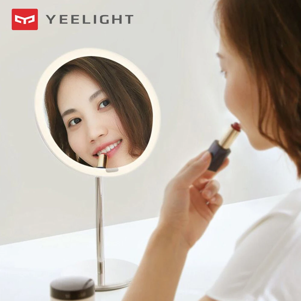 

YLGJ01YL LED Makeup Mirror Light Rechargeable Induction Sensor Light Silver Plated Mirror Profession Grade Makeup Tool Good Gift
