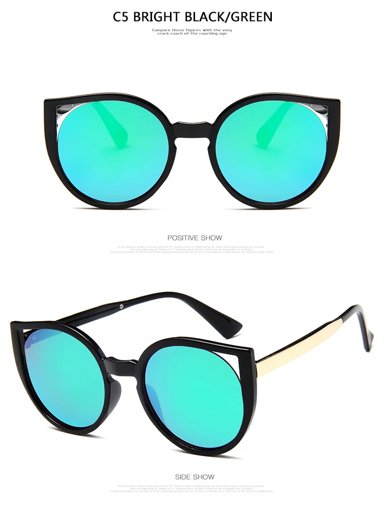 Модные женские солнцезащитные очки кошачий глаз, Брендовые женские винтажные сексуальные ретро треугольные солнцезащитные очки cateye, женские очки UV400