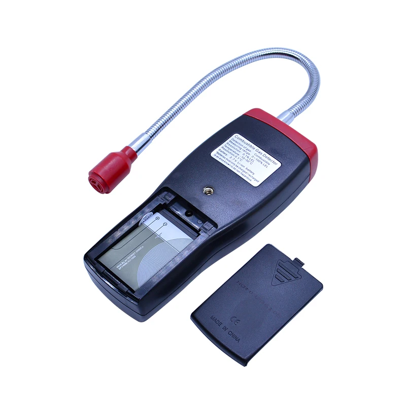  AS8800A Combustible Natural Portable Gas Leak Location Determine Analyzer Tester Sound Light Alarm 