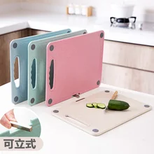 Бытовая Пшеничная солома разрезание доски кухонные пластиковые липкие креативные бытовые доска для нарезки фруктов