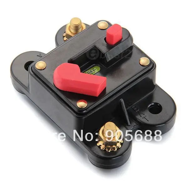 Resetable Car Boat Audio Dual Battery AMP Fuse Circuit Breaker free