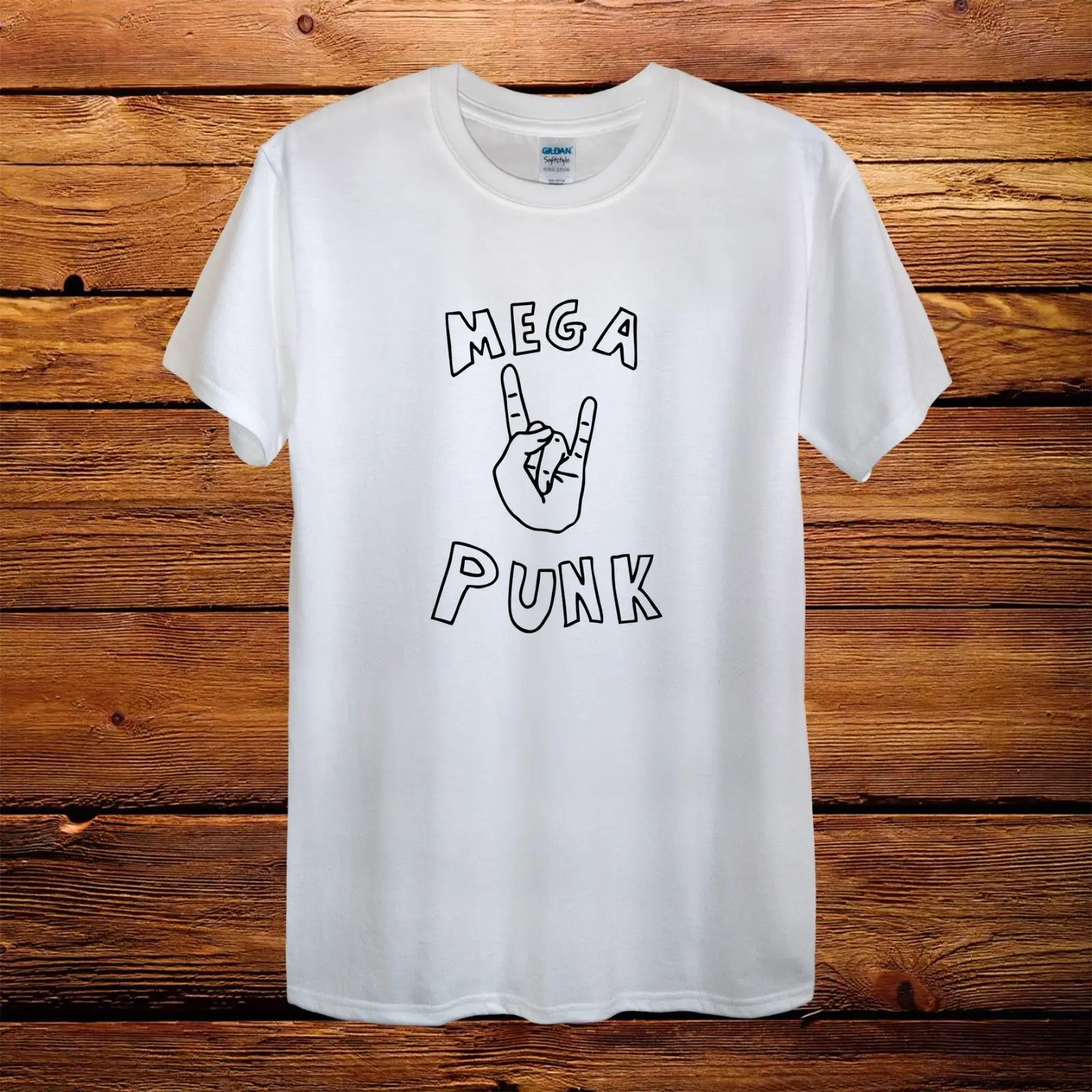 

Mega Punk Punks Not Dead Exploited Rock Design T-Shirt Men Unisex Fitted