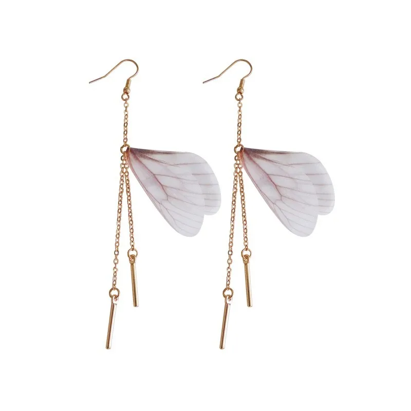 

Temperament is a word length fairy wings sweet girl Earrings not restore ancient ways women wear ear ear clip