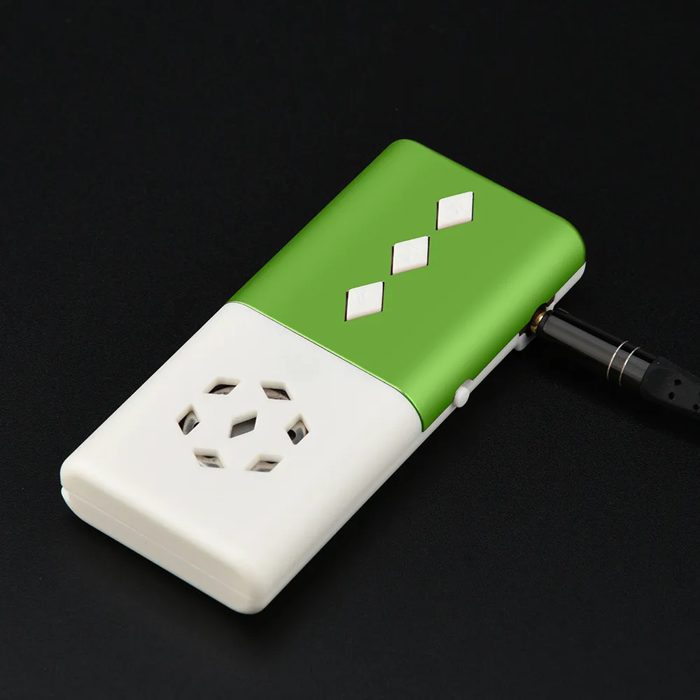 

MP3 Mini USB MP3 Music Media Player Fashion Style Light Support 16GB Micro SD TF Card Speaker MP3 Control remoto NM10