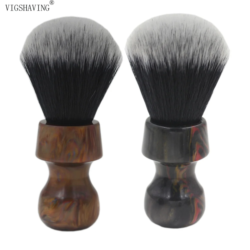 Buy 24mm Knot Resin Handle Synthetic Hair Shaving