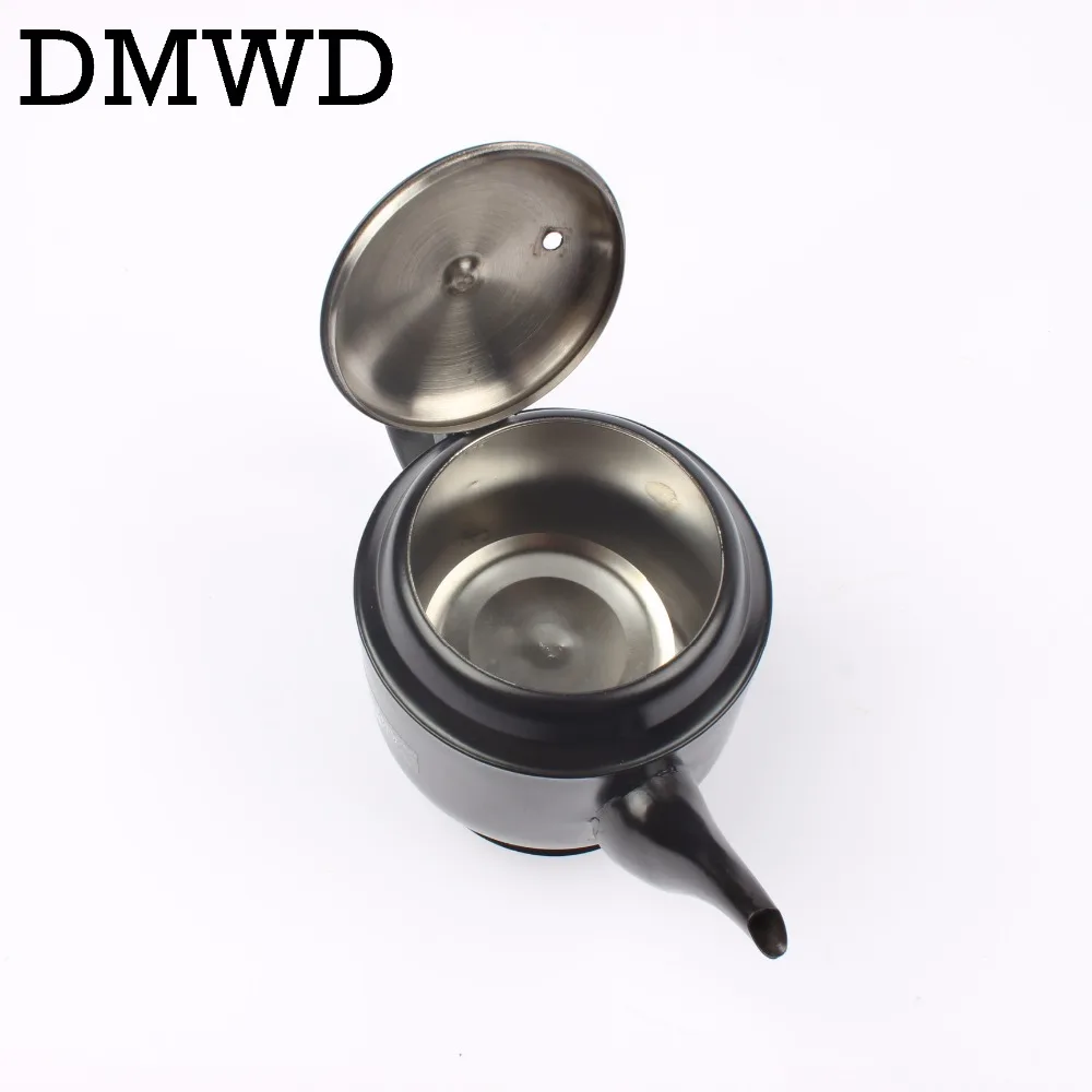 DMWD Электрический чайник из нержавеющей стали с теплоизоляцией, 450 л, Вт, автоматический котел для нагрева воды, чайник с вилкой ЕС и США